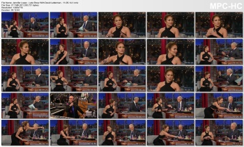 Jennifer Lopez - Late Show With David Letterman - 11-05-14