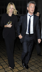 Charlize Theron and Sean Penn - seen leaving Royal Festival Hall. London - February 16, 2015 (153xHQ) 0xFrMoBh