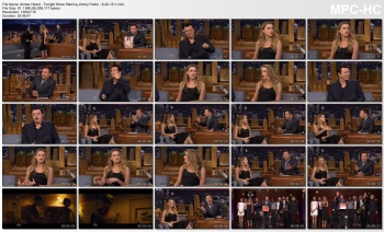 Amber Heard - Tonight Show Starring Jimmy Fallon - 6-22-15