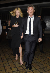 Sean Penn - Charlize Theron and Sean Penn - seen leaving Royal Festival Hall. London - February 16, 2015 (153xHQ) 57yPYPAd