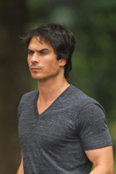Ian Somerhalder - does a segment for 'The Climate Reality Project' in Washington Square Park - August 23, 2014 - 10xHQ 6FWPCPM5