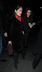 Salma Hayek - Salma Hayek and Penelope Cruz - at Scott's restaurant in London, England - February 11, 2015 (64xHQ) 71qDDNVg