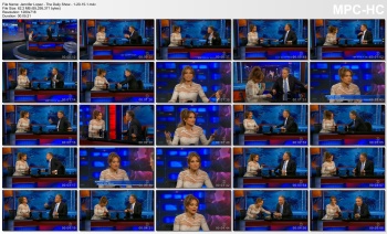 Jennifer Lopez - The Daily Show - 1-20-15