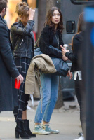 Bella Hadid & Hailey Baldwin - out and about in NYC 04/02/2015