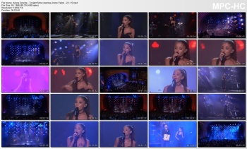 Ariana Grande - Tonight Show starring Jimmy Fallon - 2-1-15