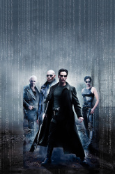 Carrie Anne Moss - Laurence Fishburne, Carrie-Anne Moss, Keanu Reeves - Промо стиль и постеры к фильму "The Matrix (Матрица)", 1999 (20хHQ) TC8L8dBC