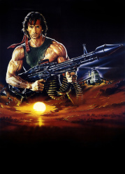 Sylvester Stallone - Промо стиль и постеры к фильму "Rambo: First Blood Part II (Рэмбо: Первая кровь 2)", 1985 (10хHQ) TsqoUX4O