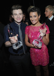 Lea Michele - 2013 People's Choice Awards at the Nokia Theatre in Los Angeles, California - January 9, 2013 - 339xHQ B9P6AjfV
