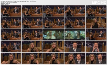 Jennifer Aniston - Tonight Show Starring Jimmy Fallon - 1-21-15