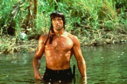 Sylvester Stallone - Промо стиль и постеры к фильму "Rambo: First Blood Part II (Рэмбо: Первая кровь 2)", 1985 (10хHQ) MwAj97p1