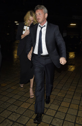 Charlize Theron and Sean Penn - seen leaving Royal Festival Hall. London - February 16, 2015 (153xHQ) SGW4GSDM