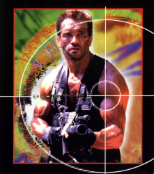Arnold Schwarzenegger - Промо стиль и постеры к фильму "Predator (Хищник)", 1987 (18xHQ) YGSCgAiz