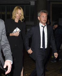 Sean Penn - Charlize Theron and Sean Penn - seen leaving Royal Festival Hall. London - February 16, 2015 (153xHQ) ZJgEx0n6