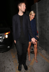 Calvin Harris and Rita Ora - leaving 1 OAK nightclub in Los Angeles - January 25, 2014 - 25xHQ ZTRXrc65